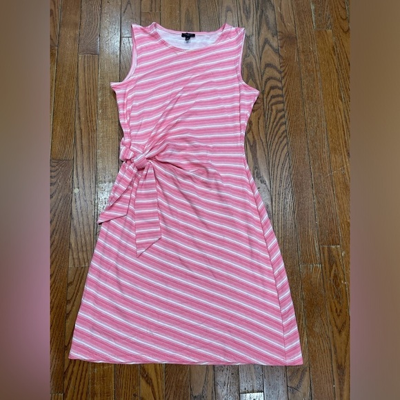 Talbots Dresses & Skirts - Talbots Pink and White Striped Top